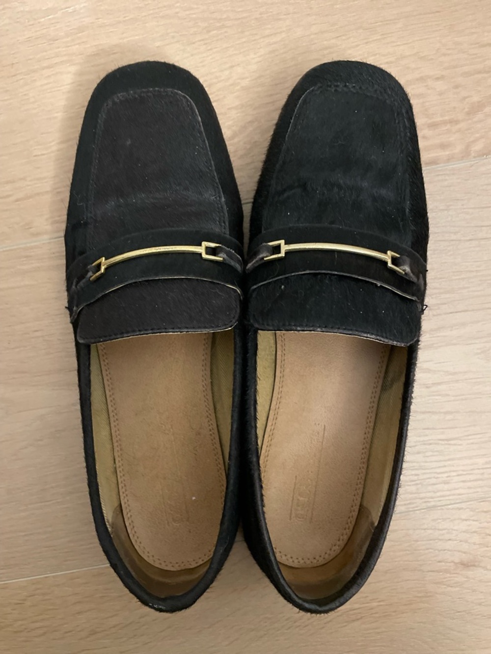 ASOS Men's Black Pony Tail Loafers - Picture 3 of 8